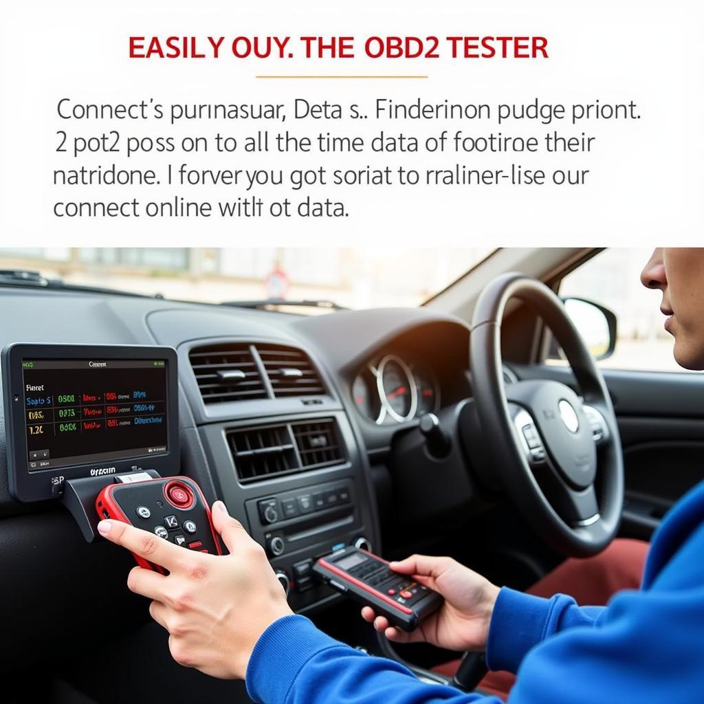 Using the Waekon OBD2 Tester