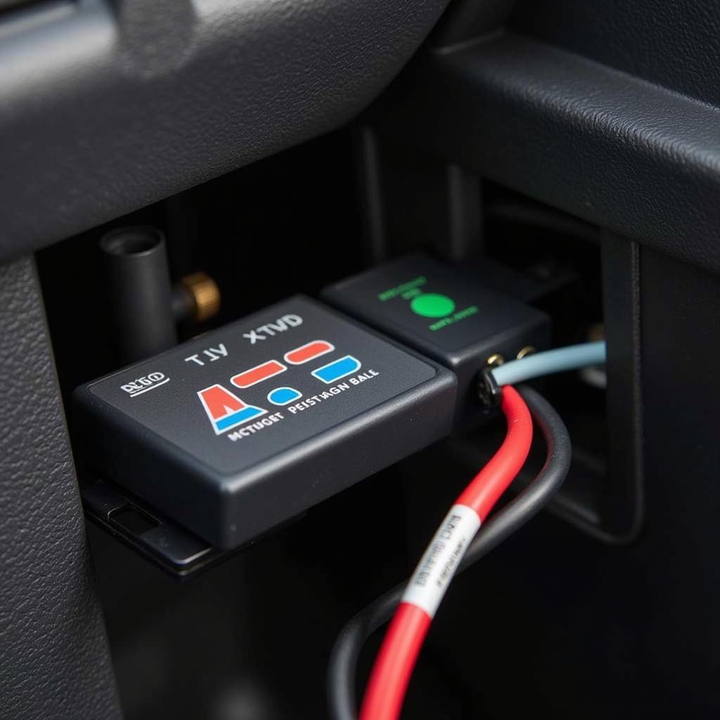 Wiring Harness Connected to Ford EATC Module