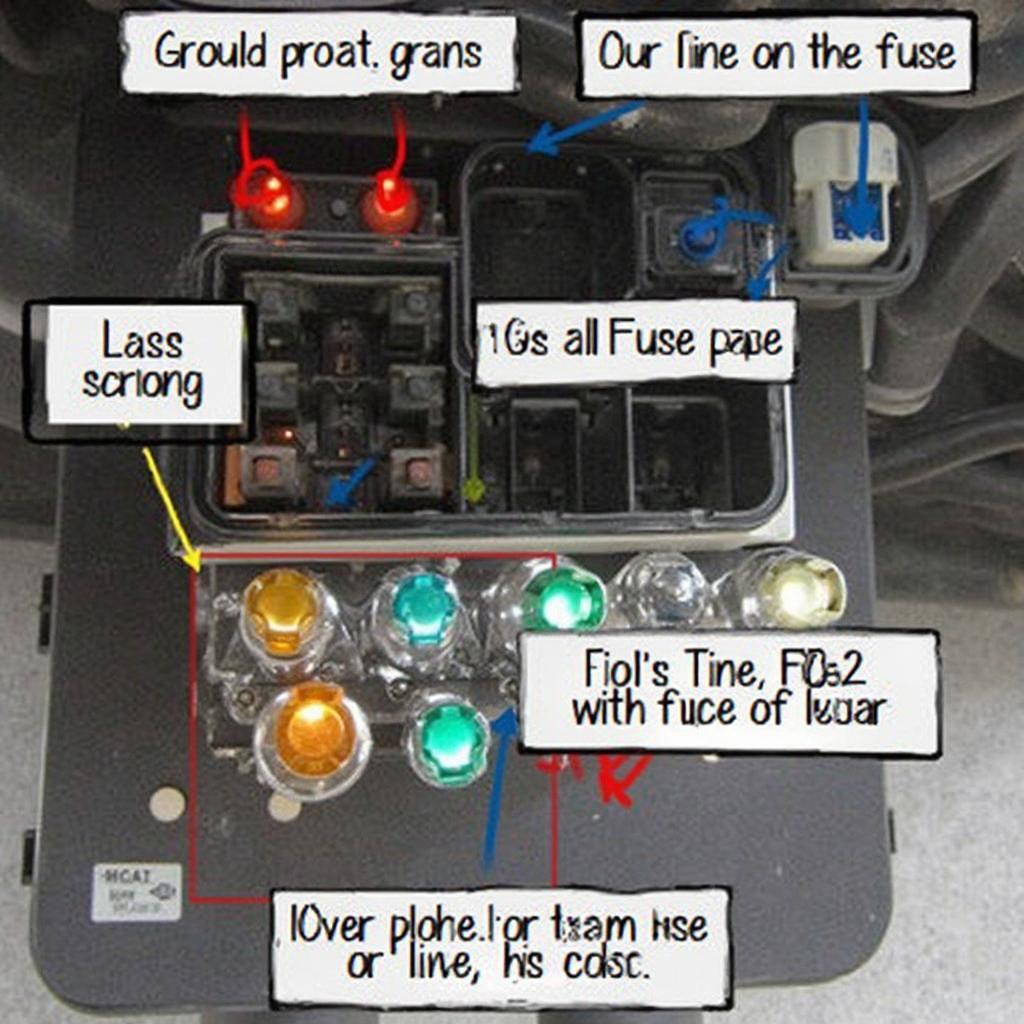 2002 Ford F250 OBD2 Fuse Location