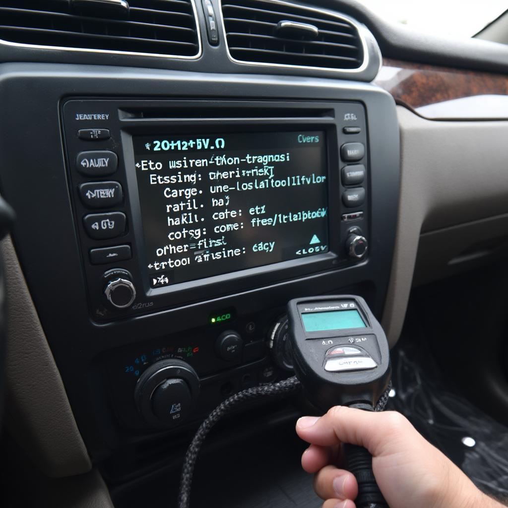 Checking Transmission Codes on a 09 Chevy Avalanche with an OBD2 Scanner