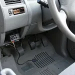 1993 Toyota Previa OBD2 Port Location Under Dashboard