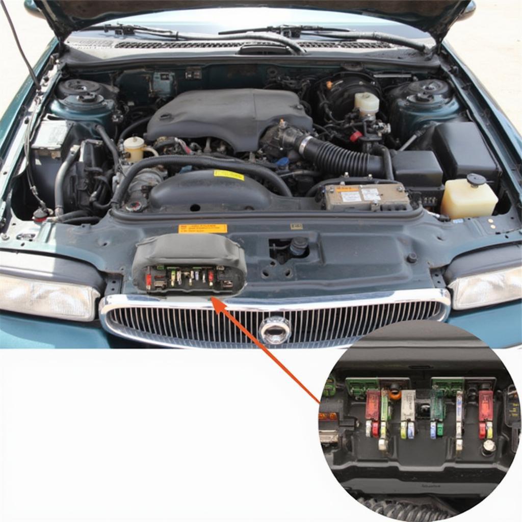 1995 Buick LeSabre OBD2 Fuse Box Location Diagram