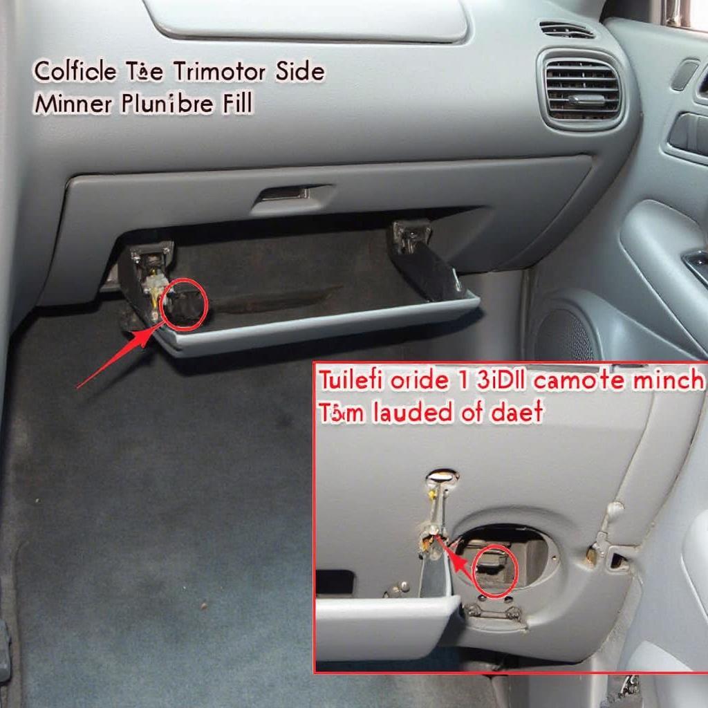 1995 Camaro OBD Connector Location under the dashboard