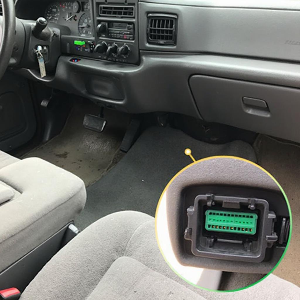 1995 F150 OBD2 Port Location