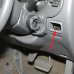 1997 Chrysler Sebring OBD2 Port Location under the Dashboard