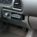 1997 Toyota Avalon OBD2 Port Location under the dashboard