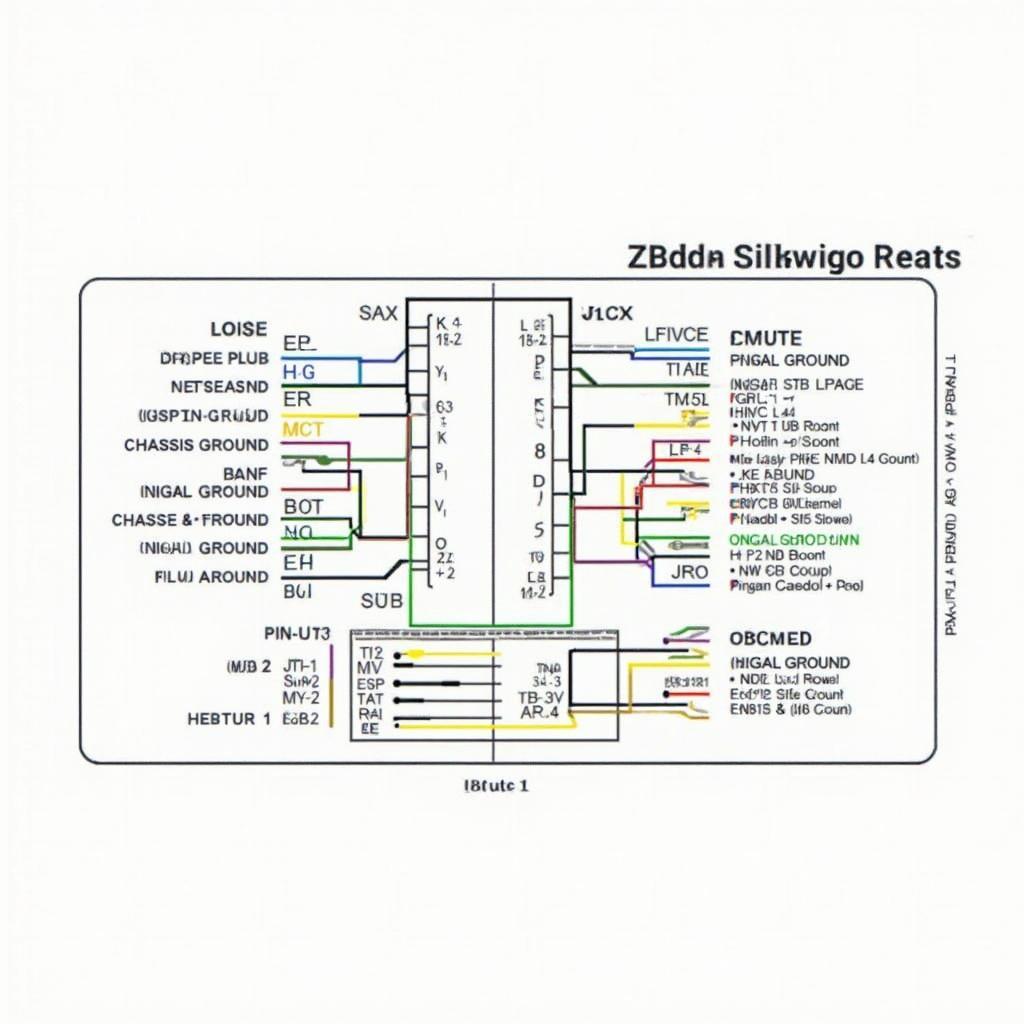 1998 Chevy Blazer OBD2 Pinout Diagram with Pin Functions