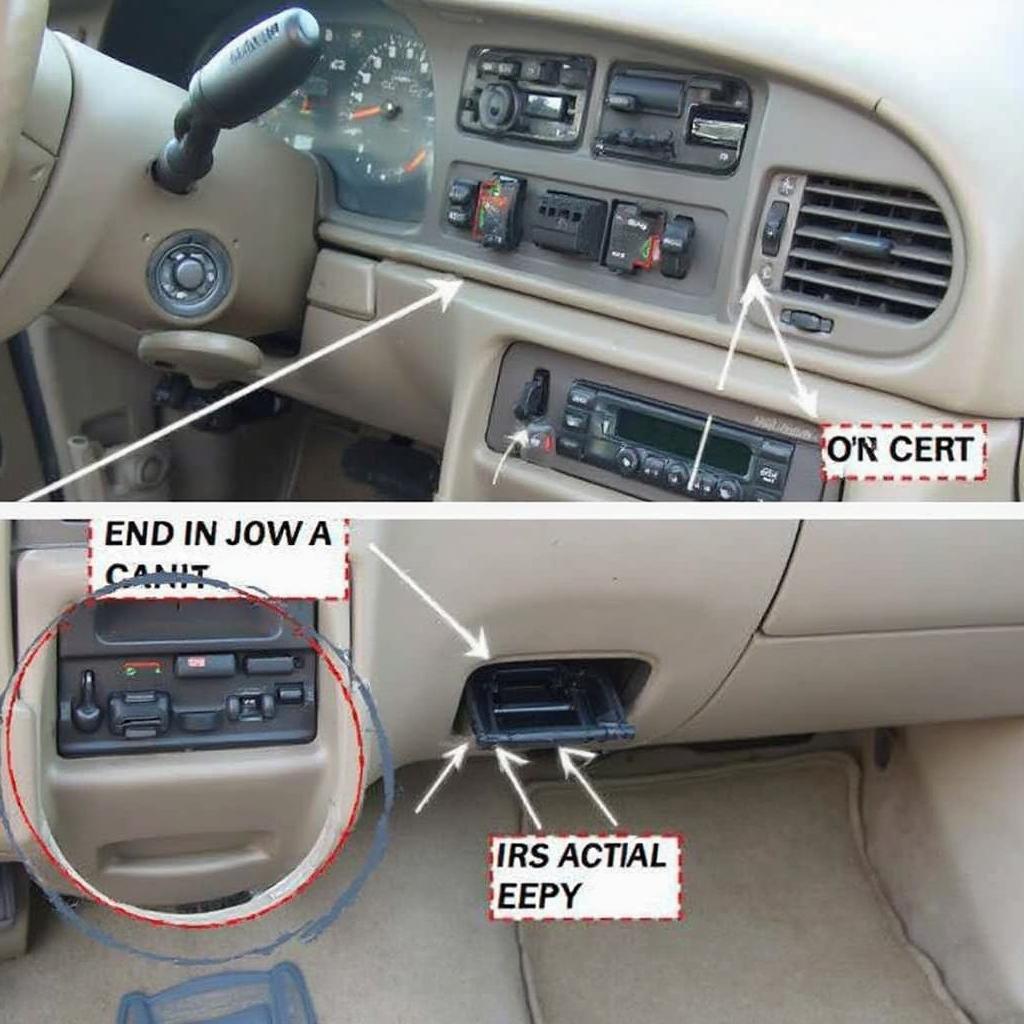 1998 Chevy Cavalier OBD2 Port Location