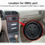 1998 Chevy Malibu OBD2 Connector Location