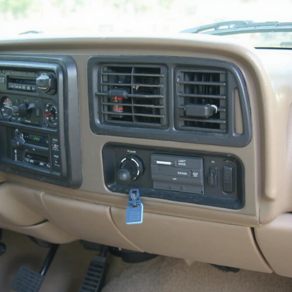 1998 Chevy Silverado OBD2 Connector Location