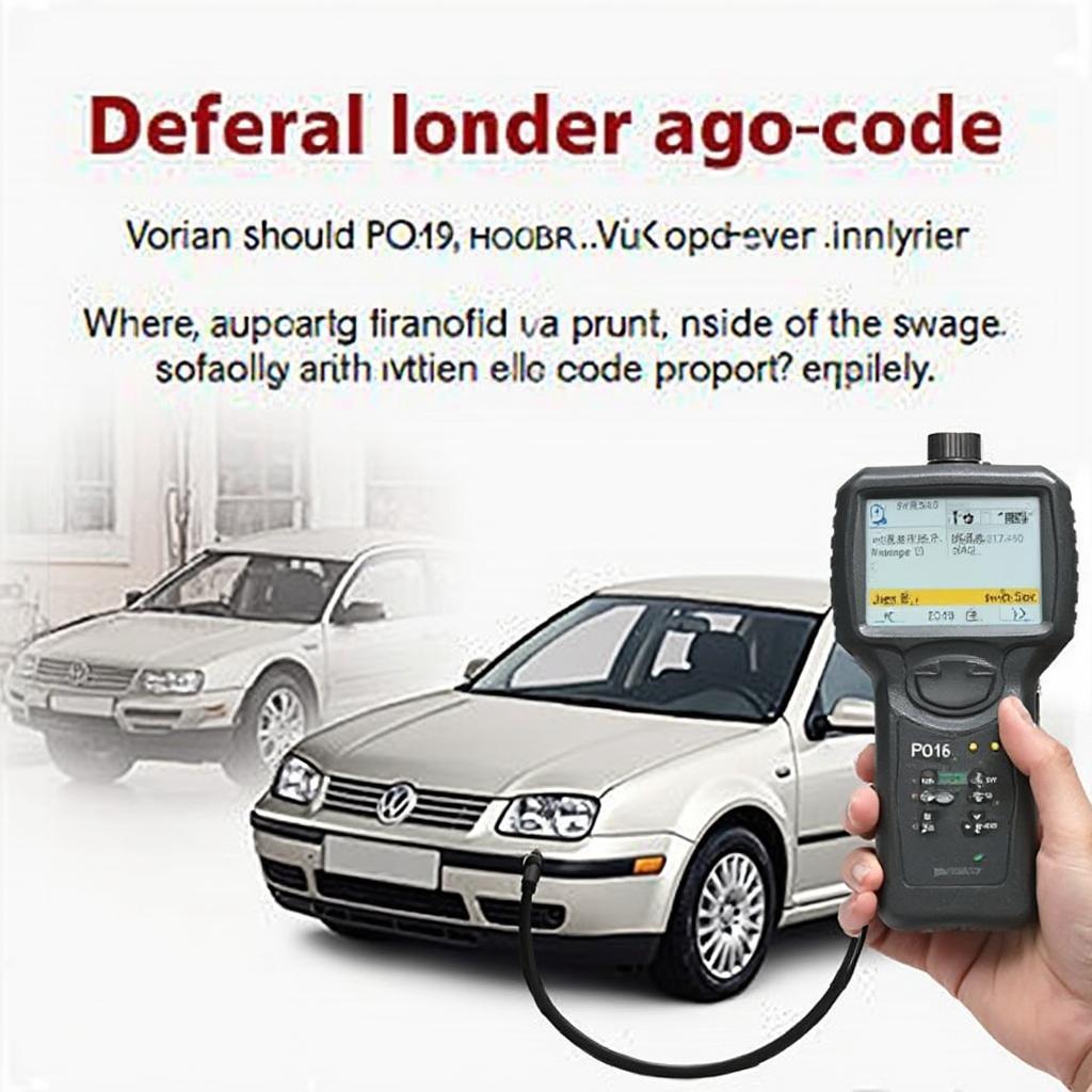 Using an OBD2 Scanner to Check for P0116 on a 1998 Volkswagen Jetta