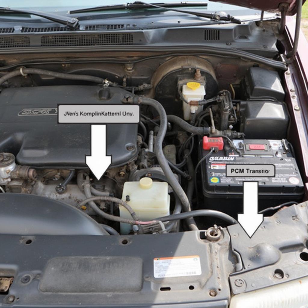 1998 Jeep Grand Cherokee ZJ SCI Transmitter Location