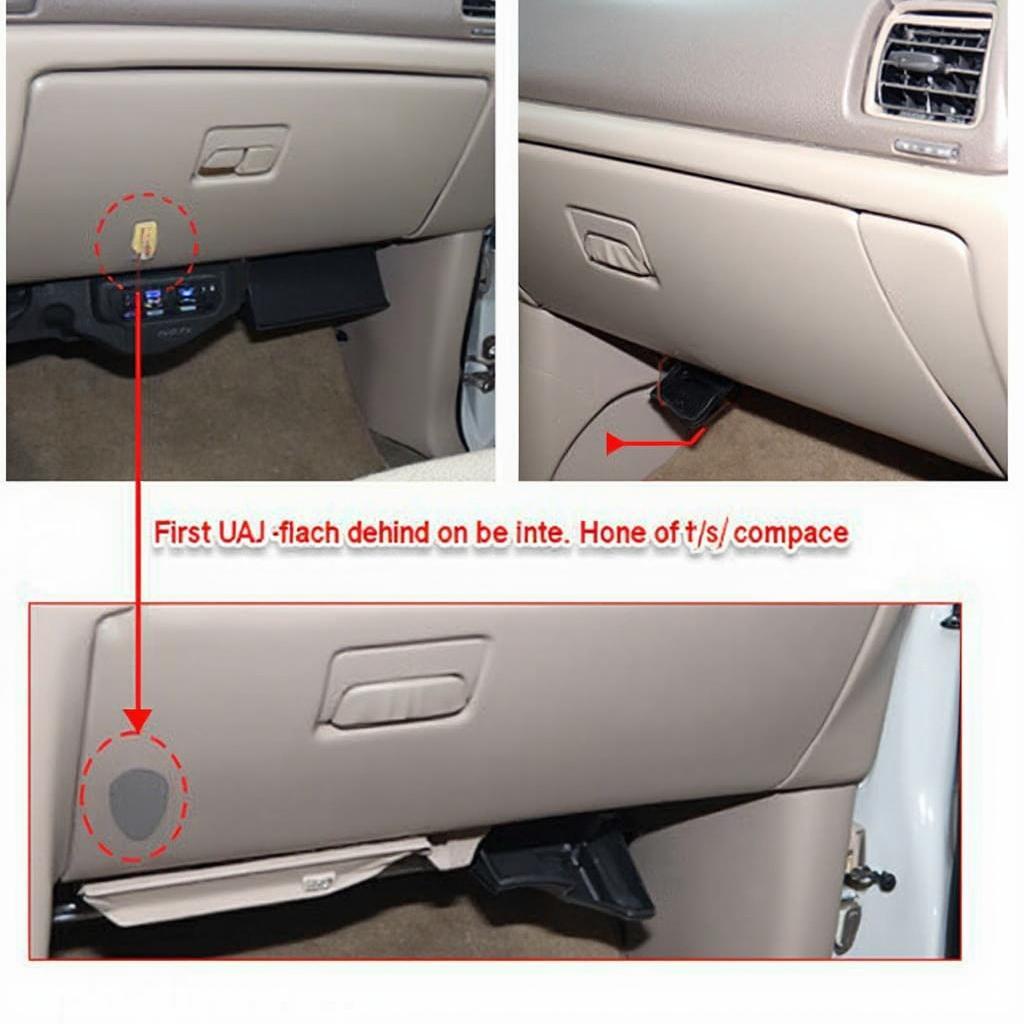 1999 GMC Yukon OBD2 Port Location Variations