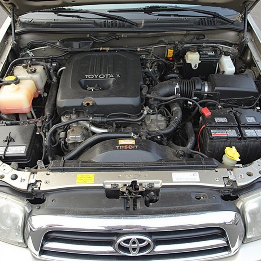 2000 Toyota 4Runner Engine Compartment