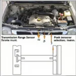 2000 Nissan Frontier Transmission Range Sensor Location and Function