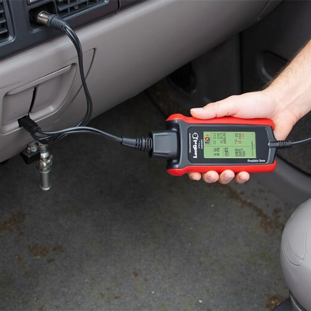 Connecting an OBD2 Scanner to a 2001 Chevy Silverado