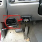 2001 Ford F250 OBD2 Port Location Under Dashboard