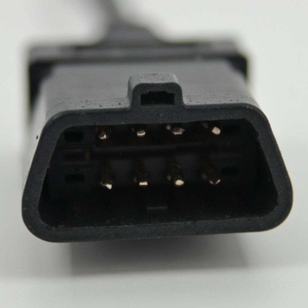 Close-up of the OBD2 Port Connector in a 2002 Honda Civic EX