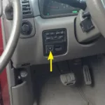 2002 Jeep Laredo OBD2 Port Location Under Dashboard