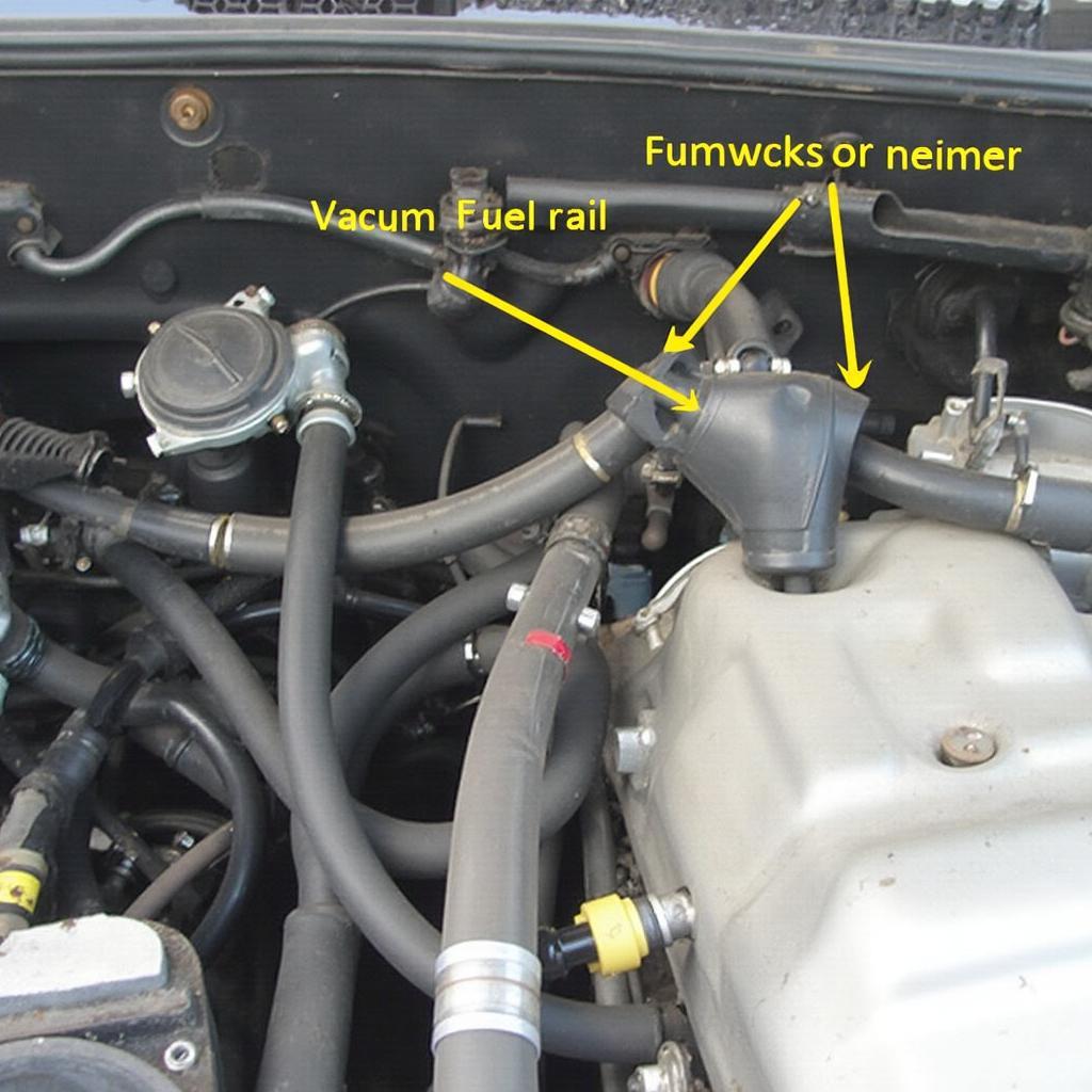 2002 Mazda Protege Fuel Pressure Regulator Location and Components