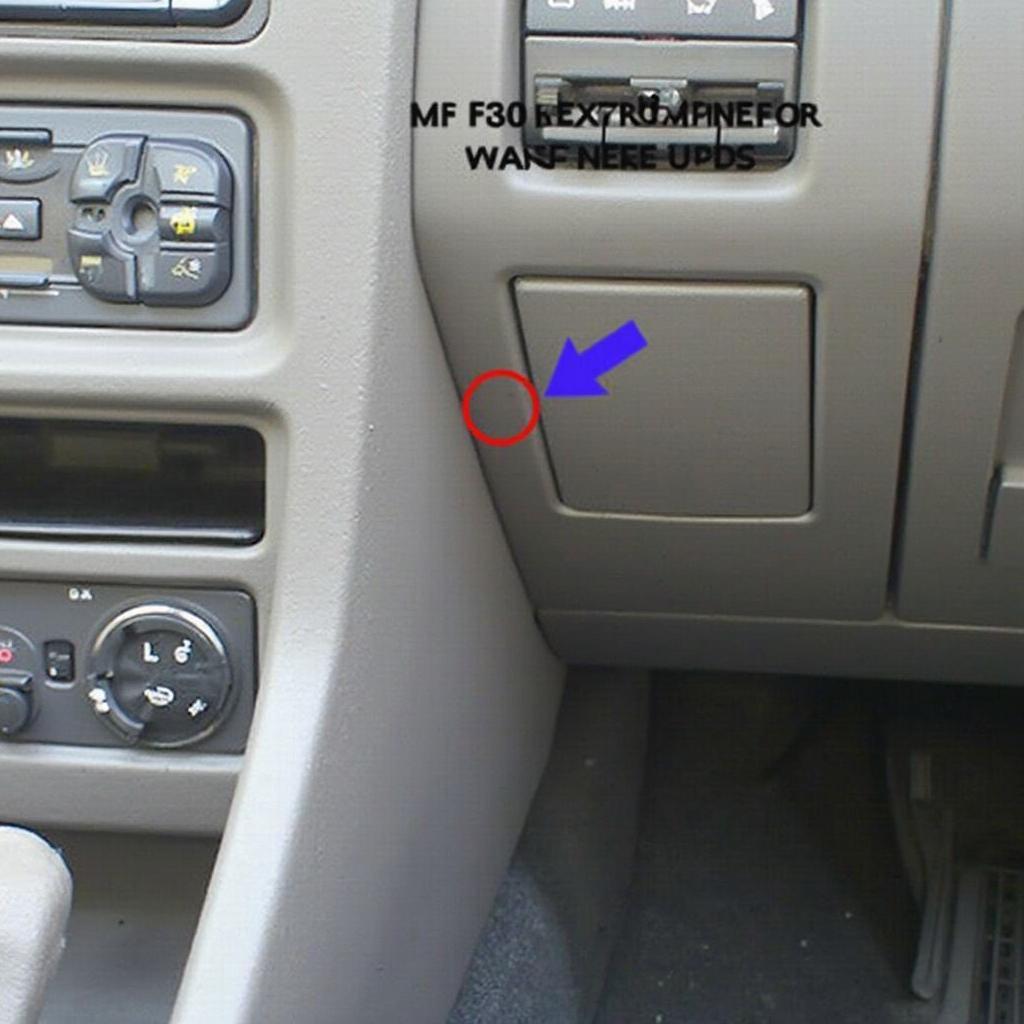 2002 Passat OBD2 Port Location Under Dashboard Driver Side