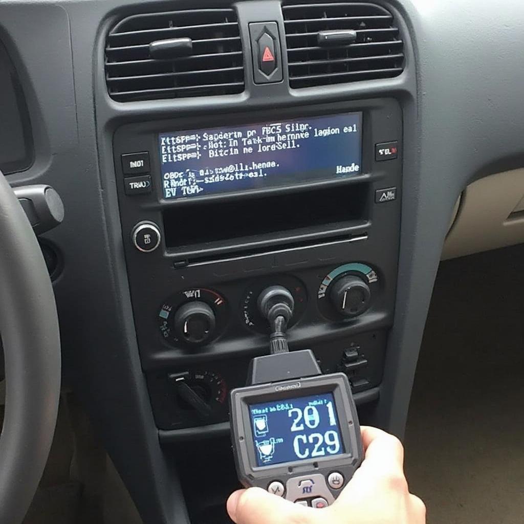 OBD2 Scanner Reading DTC on 2002 Passat