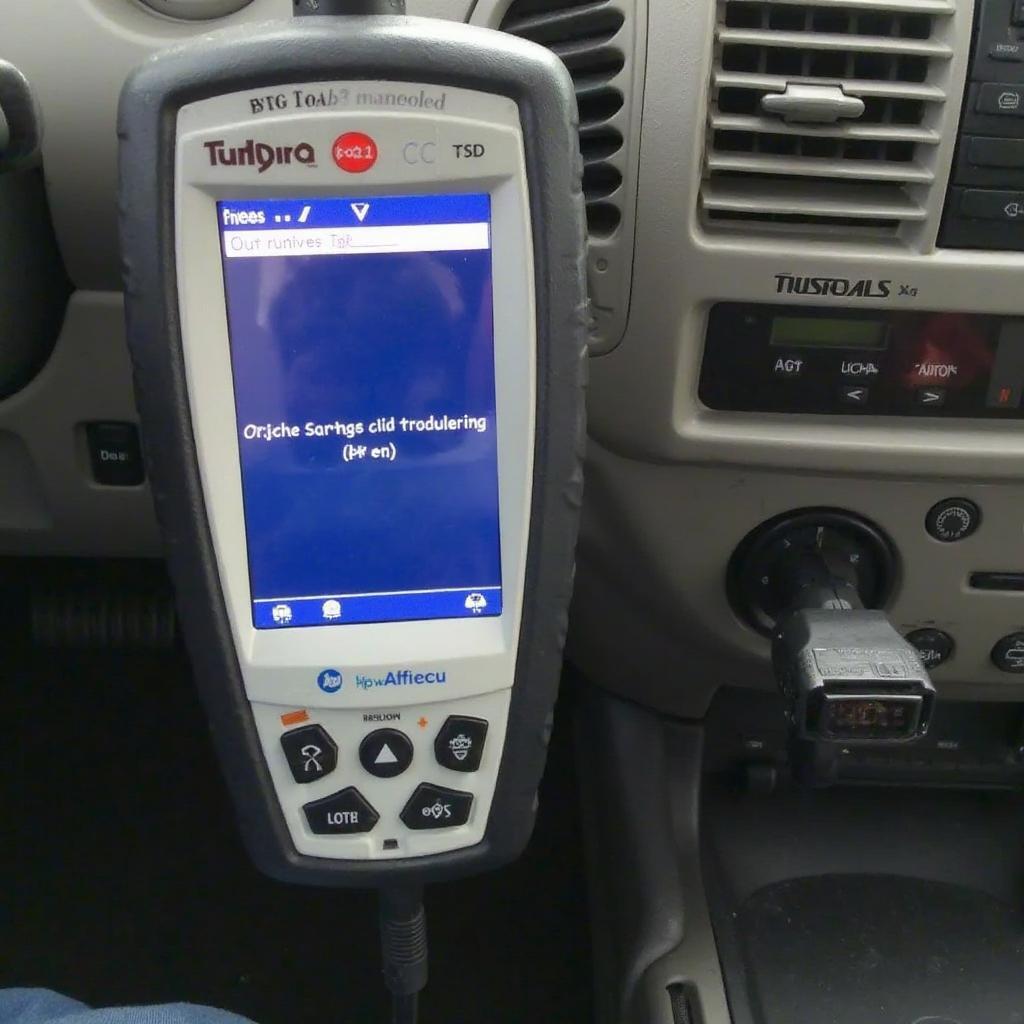 2002 Toyota Tundra OBD2 Scanner Reading Trouble Codes