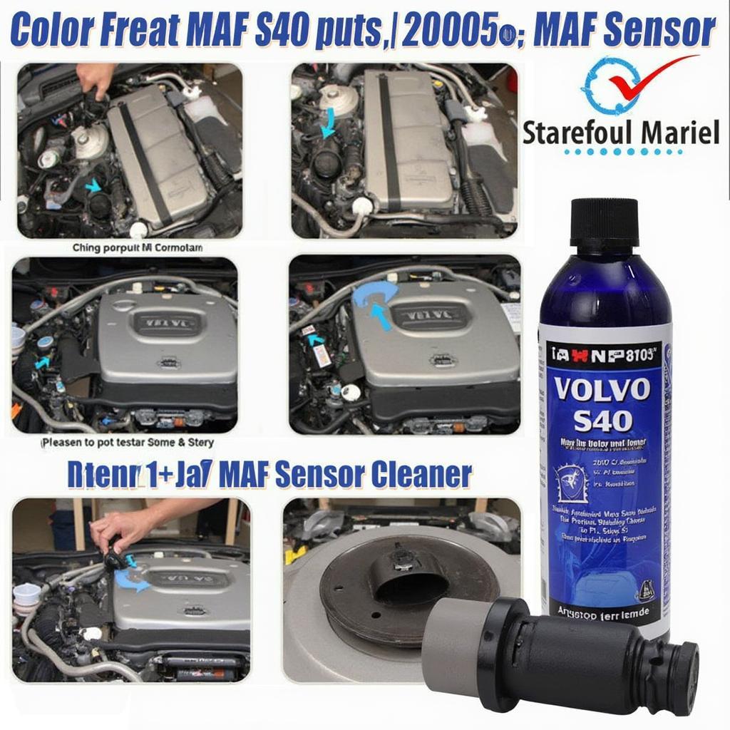 Cleaning the MAF Sensor on a 2002 Volvo S40