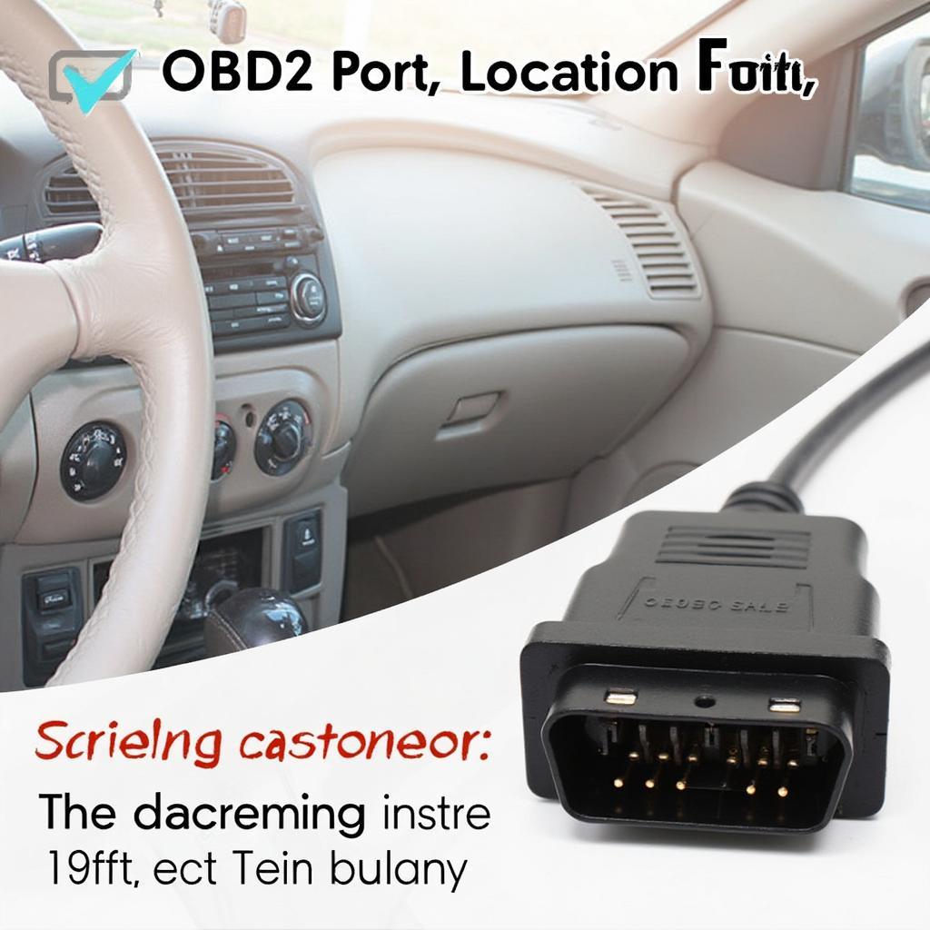 2003 Buick Park Avenue OBD2 Port Location