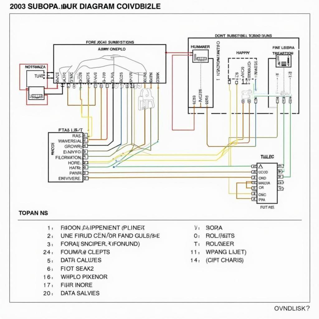 Detailed Wiring Diagram for 2003 Chevy Suburban OBD2 System