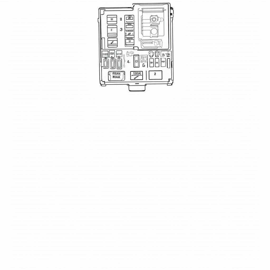 2003 Chevy Trailblazer Fuse Box Diagram