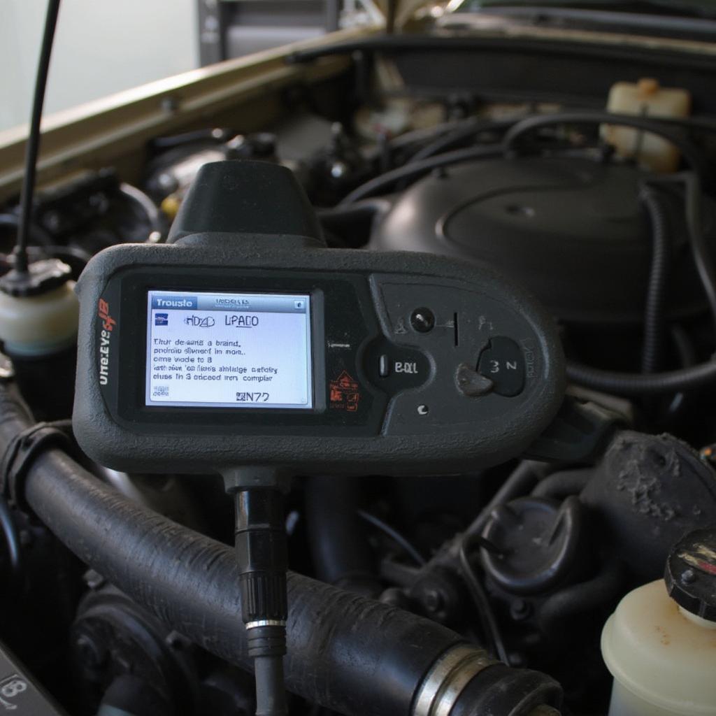 2003 Dodge Dakota OBD2 Code Reader in Action