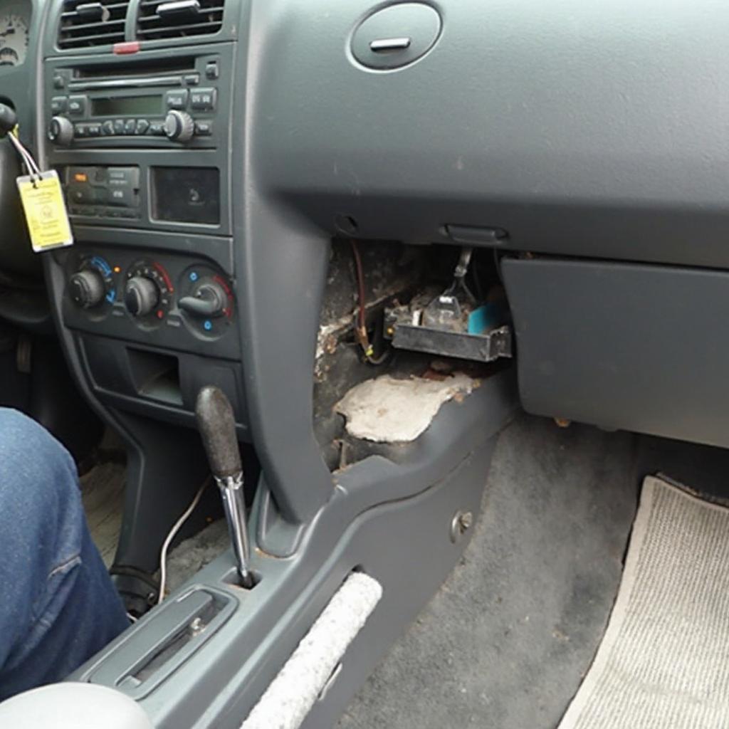 2003 Mitsubishi Lancer OBD2 Port Location