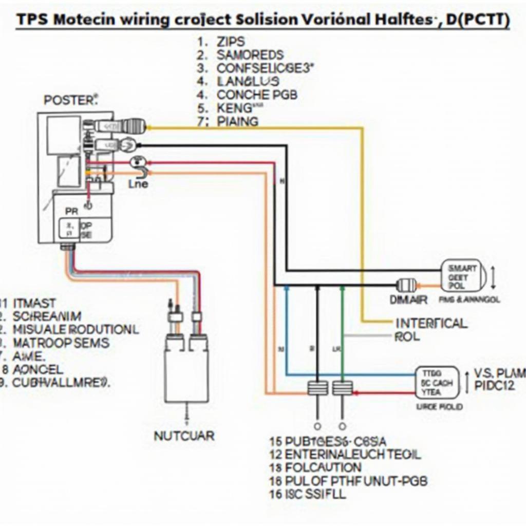 2003 Nissan Pathfinder TPS Wiring Diagram