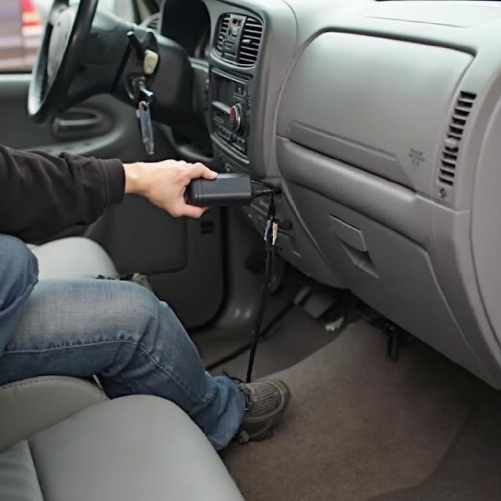 Connecting an OBD2 Scanner to a 2003 Trailblazer