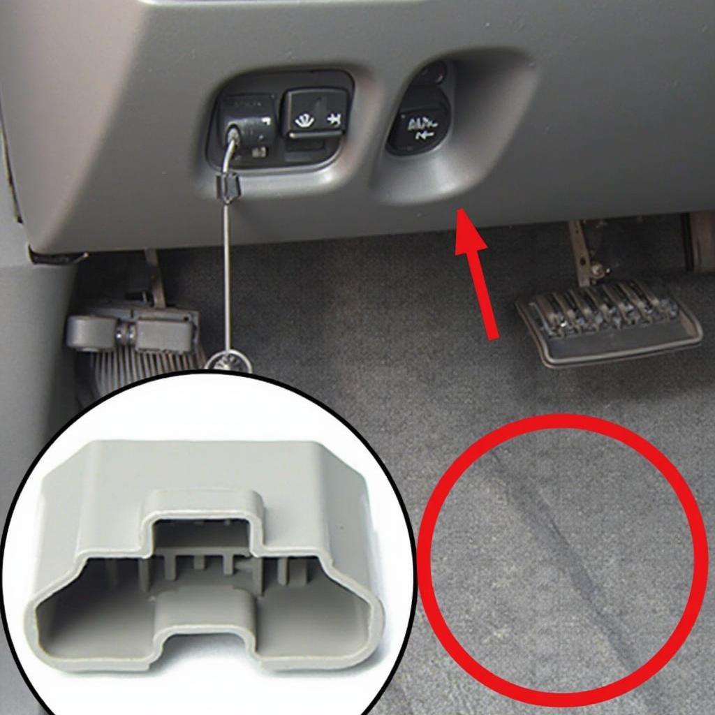 2004 Dodge Ram OBD2 Port Location