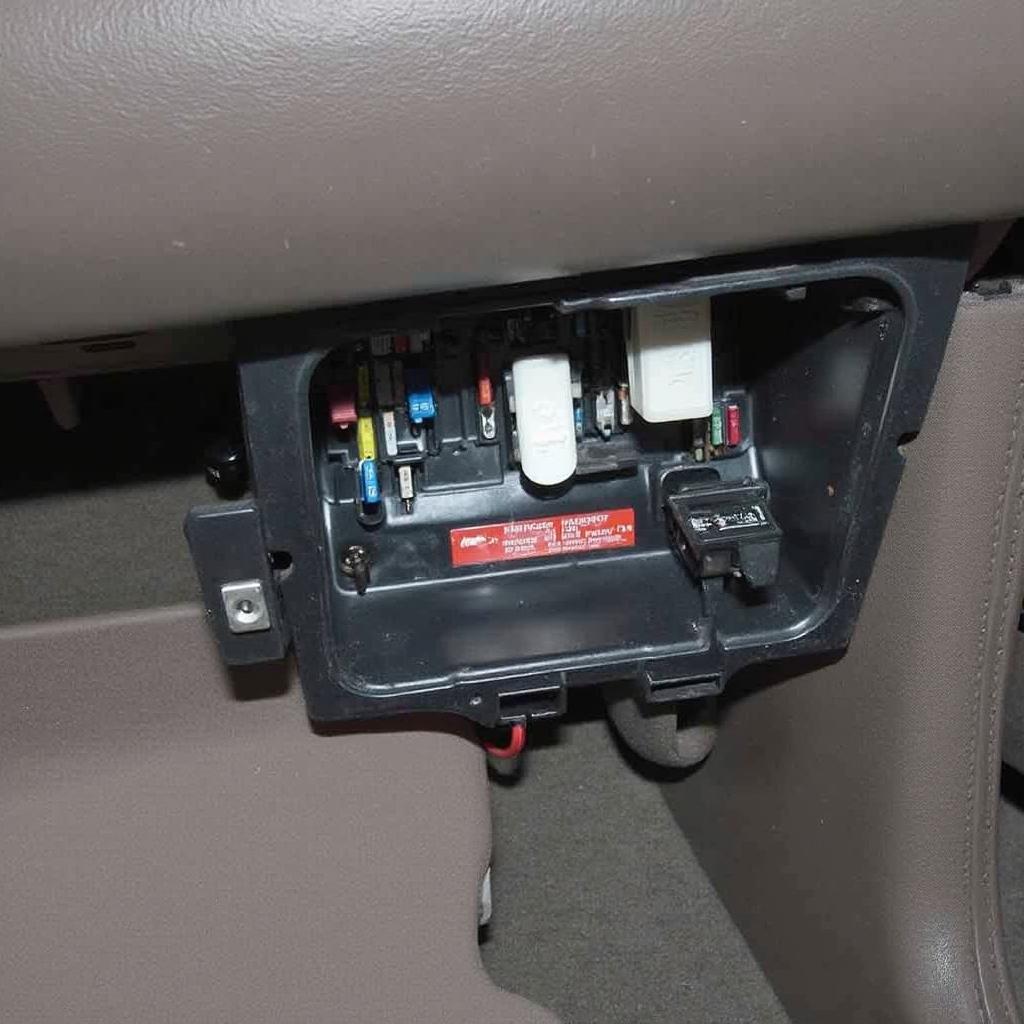 2004 Chevy Tahoe OBD2 Fuse Box Location