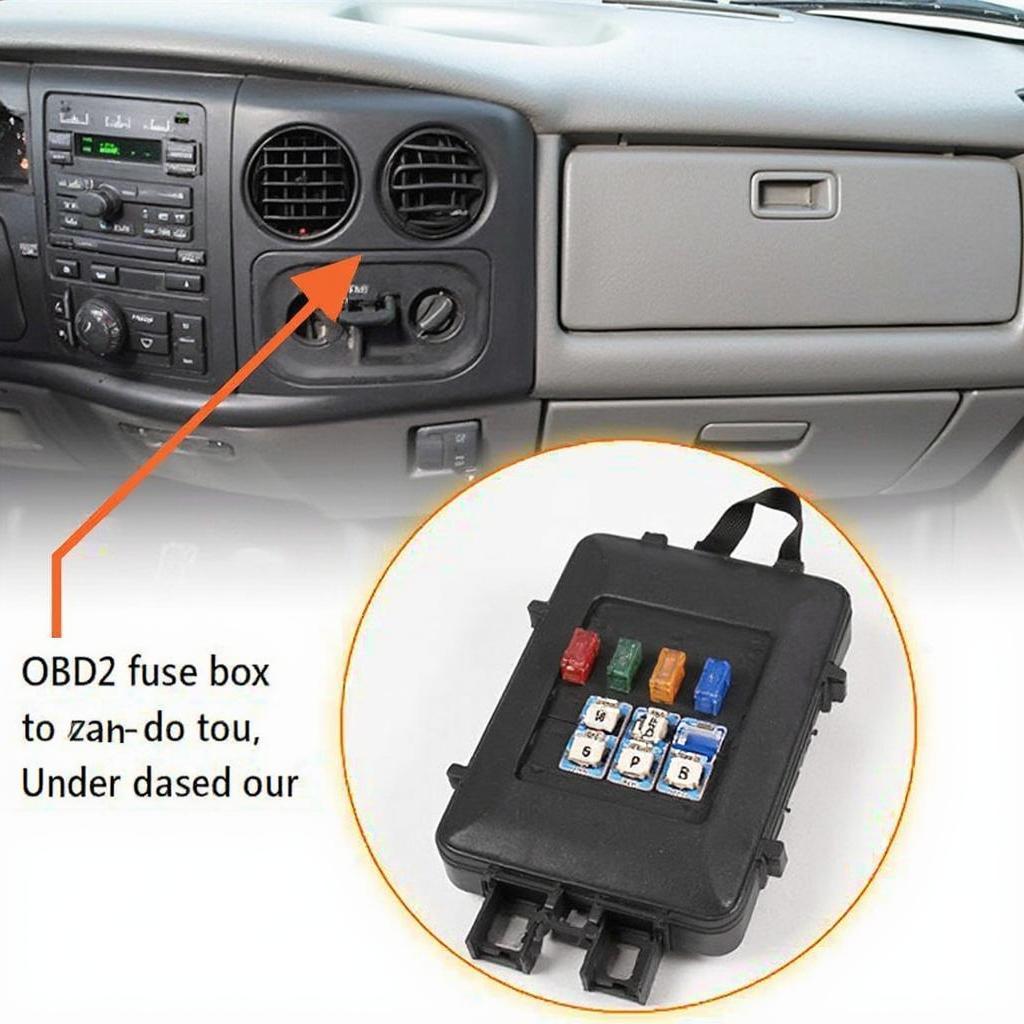 2005 F250 OBD2 Fuse Location Under Dash