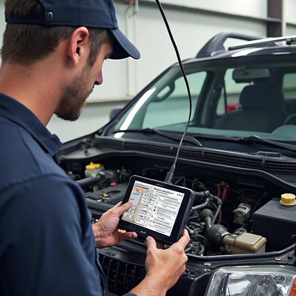 Diagnostics on 2005 Nissan Xterra Engine Using an OBD2 Scanner