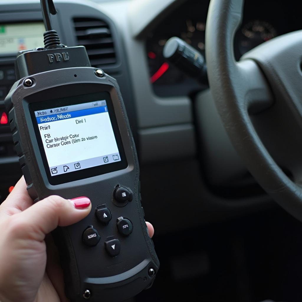 Using an OBD2 Scanner on a 2006 Ford Escape