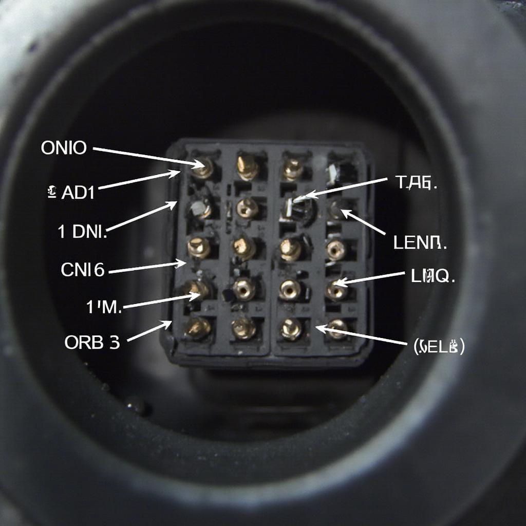 OBD2 Connector in 2006 GMC