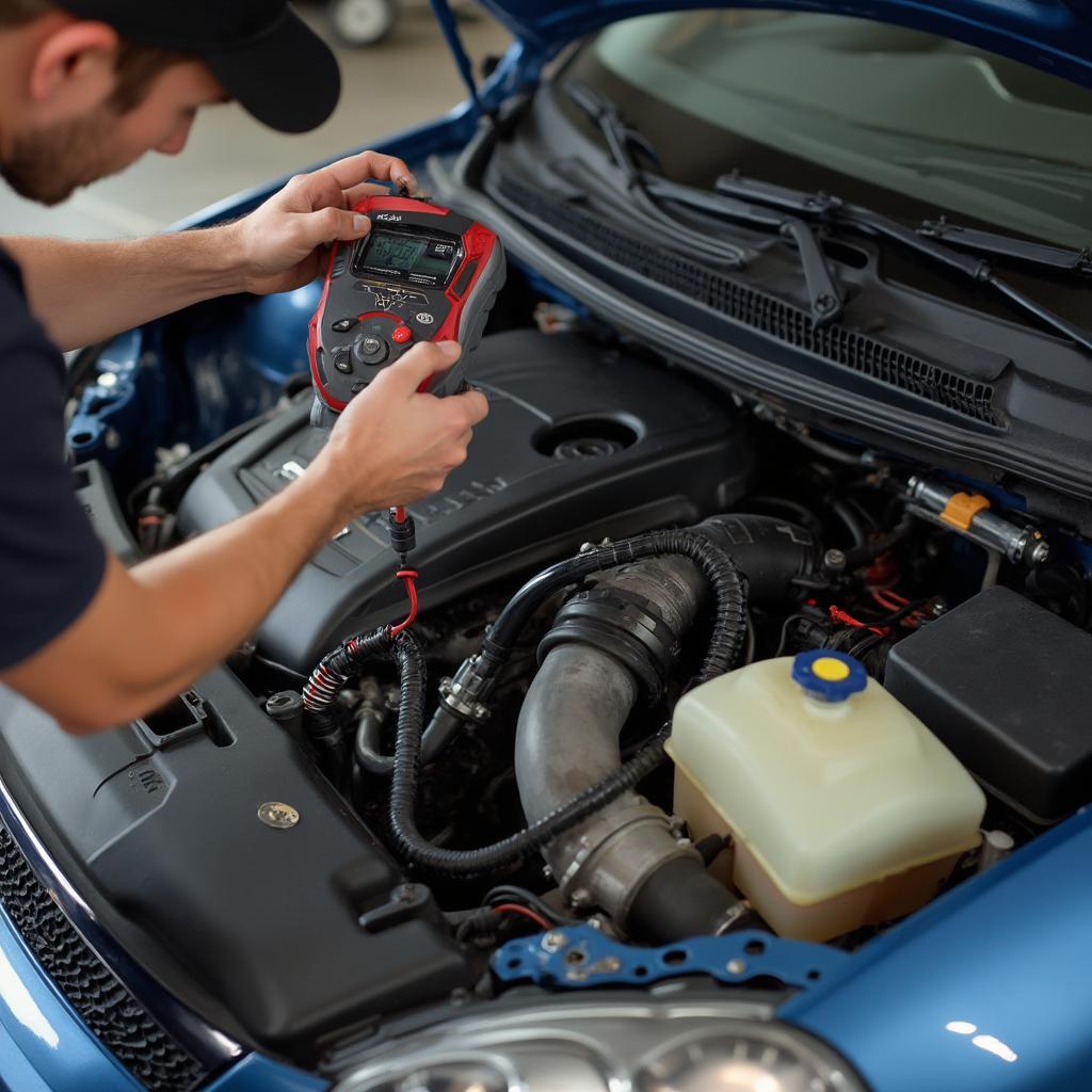 Checking for Vacuum Leaks in a 2007 Kia Spectra