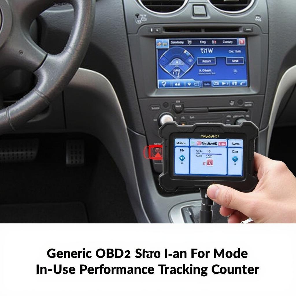 2007 Pontiac G6 OBD2 Mode 9 Data Display on a Scan Tool