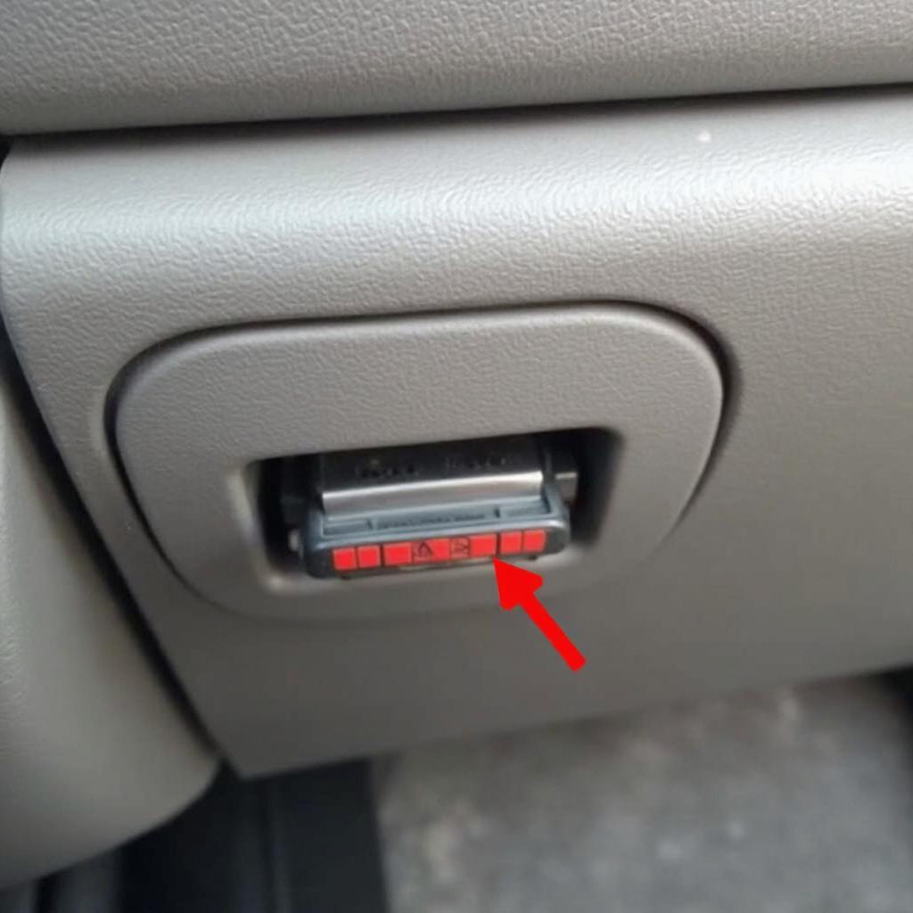 2008 Ford F550 OBD2 Port Location