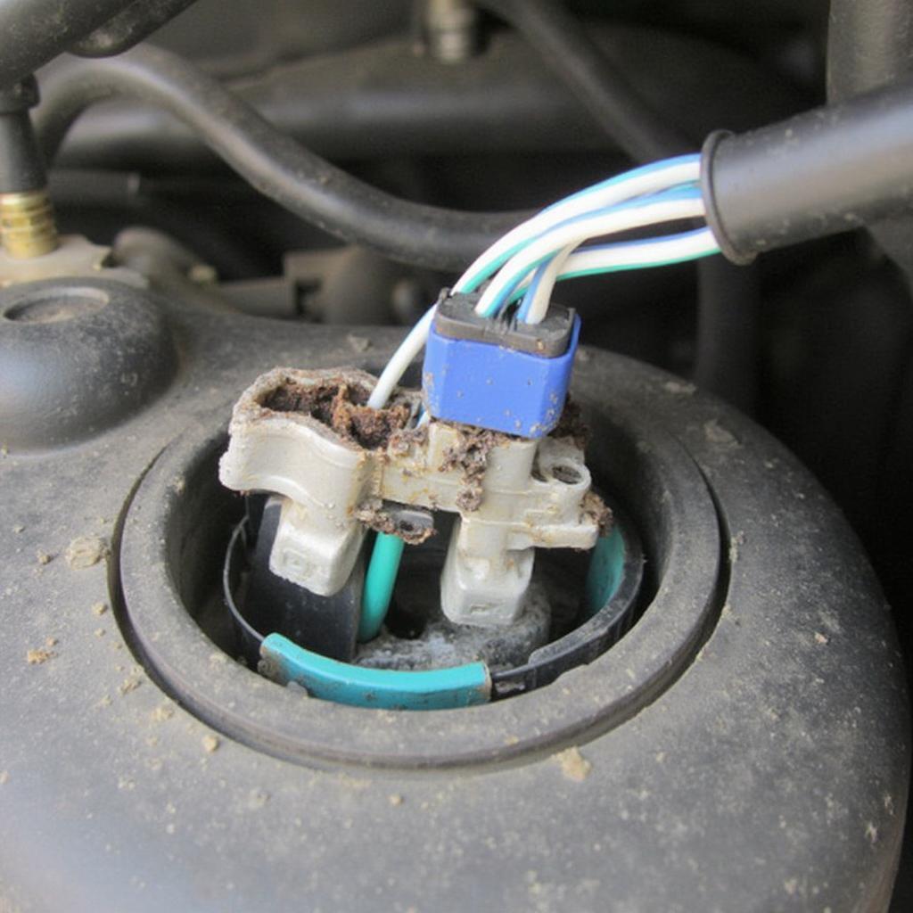 Inspecting the Wiring Harness of a 2009 Mazda 3