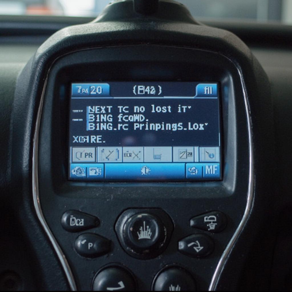 OBD2 Scanner Displaying P0420 Code on a 2010 Buick LaCrosse