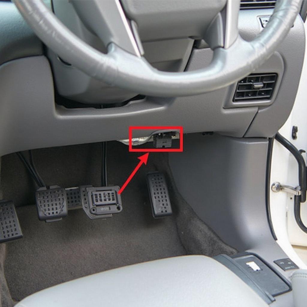 2010 Honda Accord OBD2 Port Location Under Dashboard