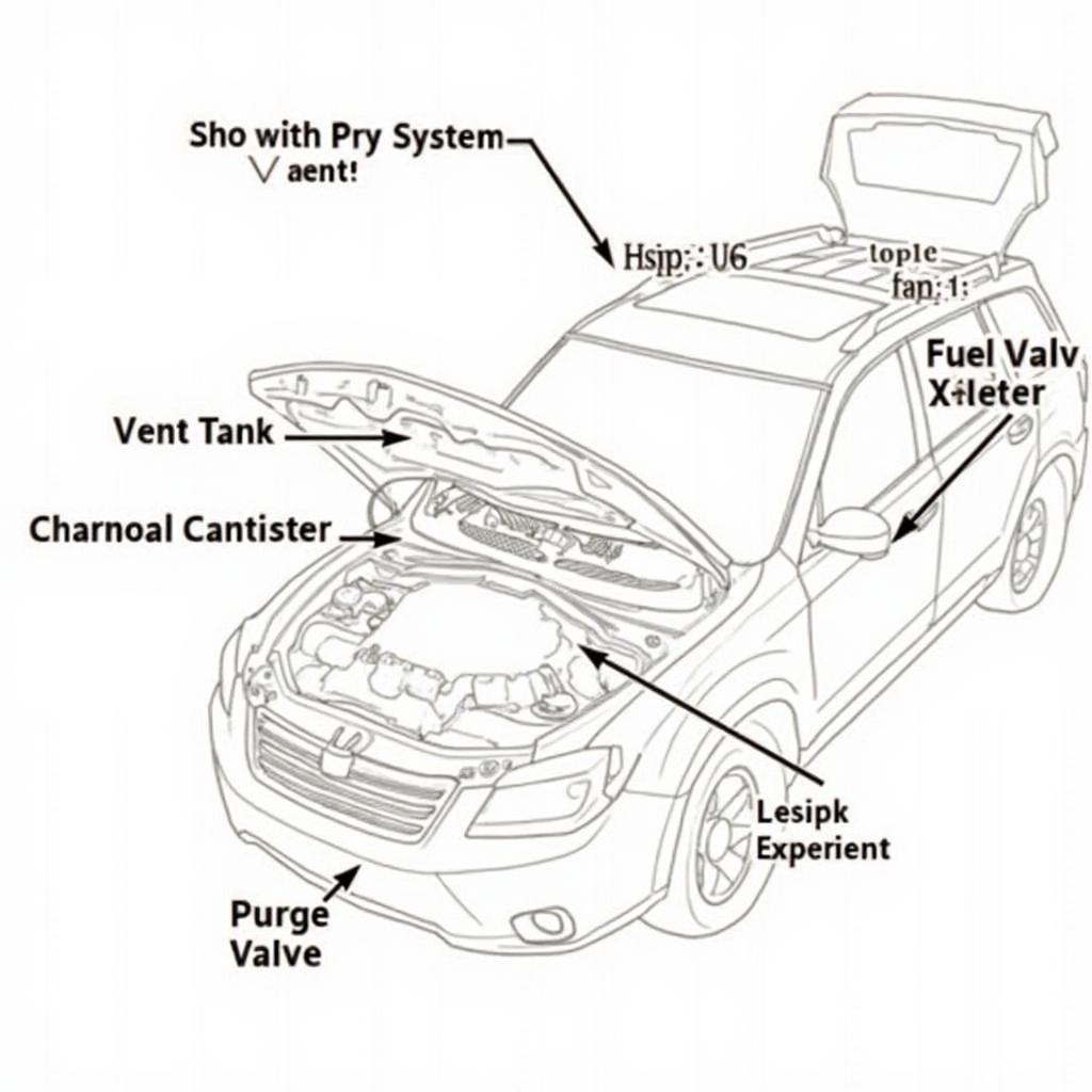 2010 Subaru Forester EVAP System Diagram