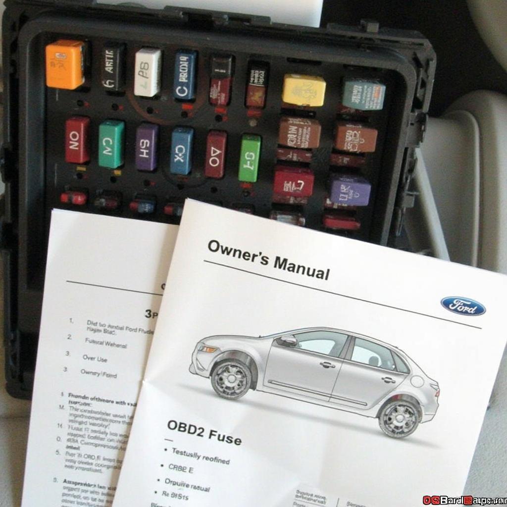 Locating the OBD2 fuse box in a 2012 Ford Fusion