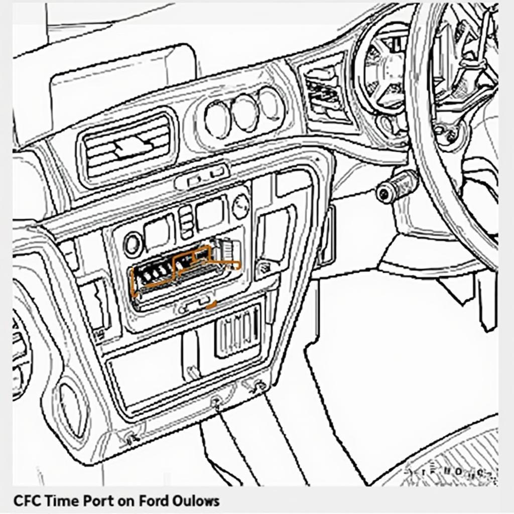 2012 Ford Fusion OBD2 Port Location